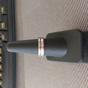 Stainless Steel Double Dome Ring